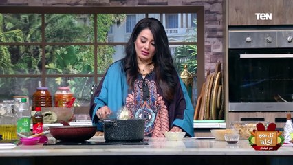 طريقة عمل مهلبية بالجلاش والكنافة مع الشيف فيفيان فريد