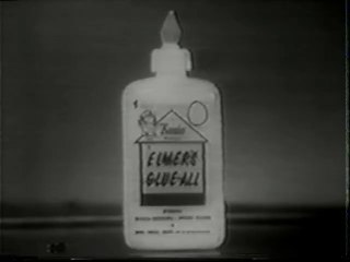 1963 commercial for Elmer's Glue All