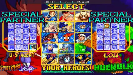 -DC -X-  VS ((Ackesh))