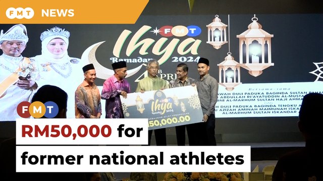 RM50,000 for needy athletes, second Raya donation by FMT, anonymous donor