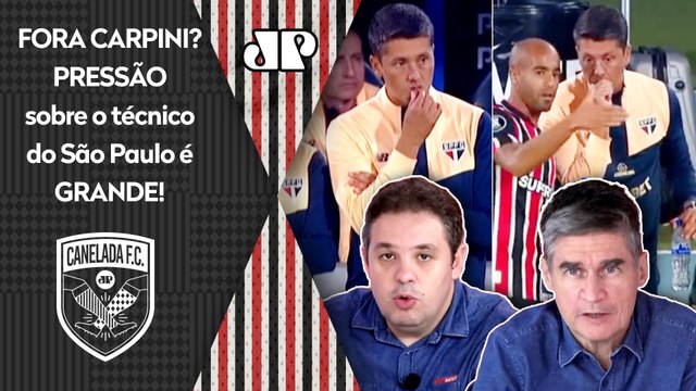 O TRABALHO É RUIM! Se o São Paulo DEMITIR o Carpini... DERROTA pro Talleres AUMENTA PRESSÃO!