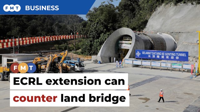 ECRL to Thai border can counter land bridge threat, says expert