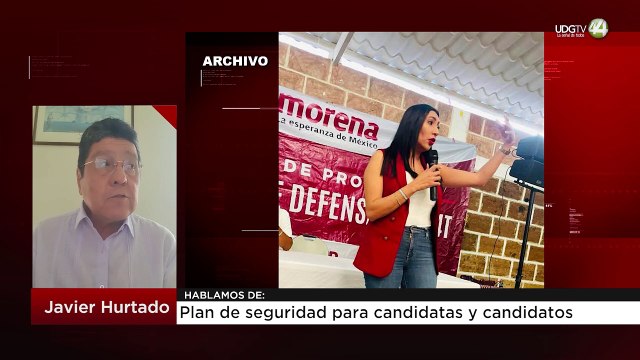 Plan de seguridad para candidatas y candidatos: Javier Hurtado
