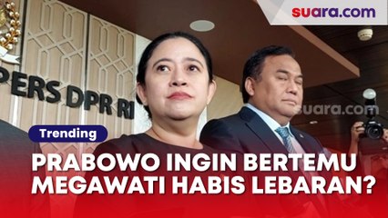 Prabowo Bertemu Megawati Sehabis Lebaran? Puan Kasih Isyarat Begini