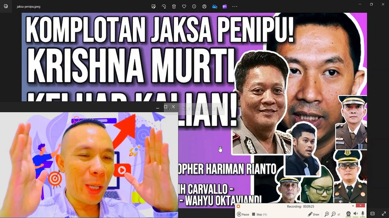KOMPLOTAN JAKSA PENIPU DAN KRISHNA MURTI KELUAR DAN BERTANGGUNG JAWAB KALIAN!!!
