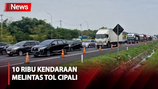 Arus Mudik, 10 Ribu Kendaraan Melintas Tol Cipali hingga Siang Ini