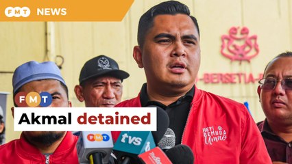 Akmal detained at Kota Kinabalu police HQ