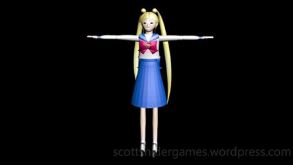 Serena: 3D Model Video #2 (04-05-2024)