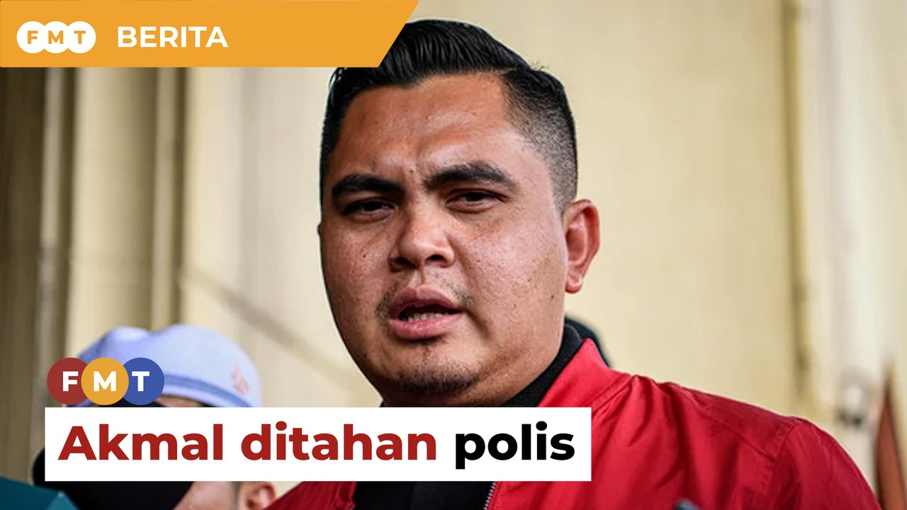 Akmal ditahan polis