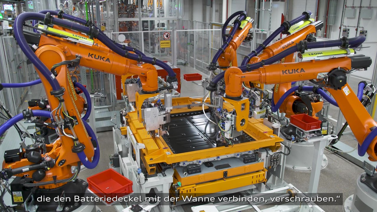 Audi Q6 e-tron insights – #03 Batteriemontage