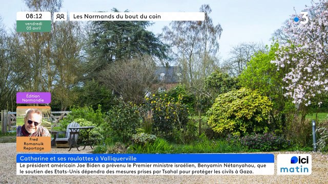 Valliquerville - Catherine, Jean-Michel et leurs roulottes