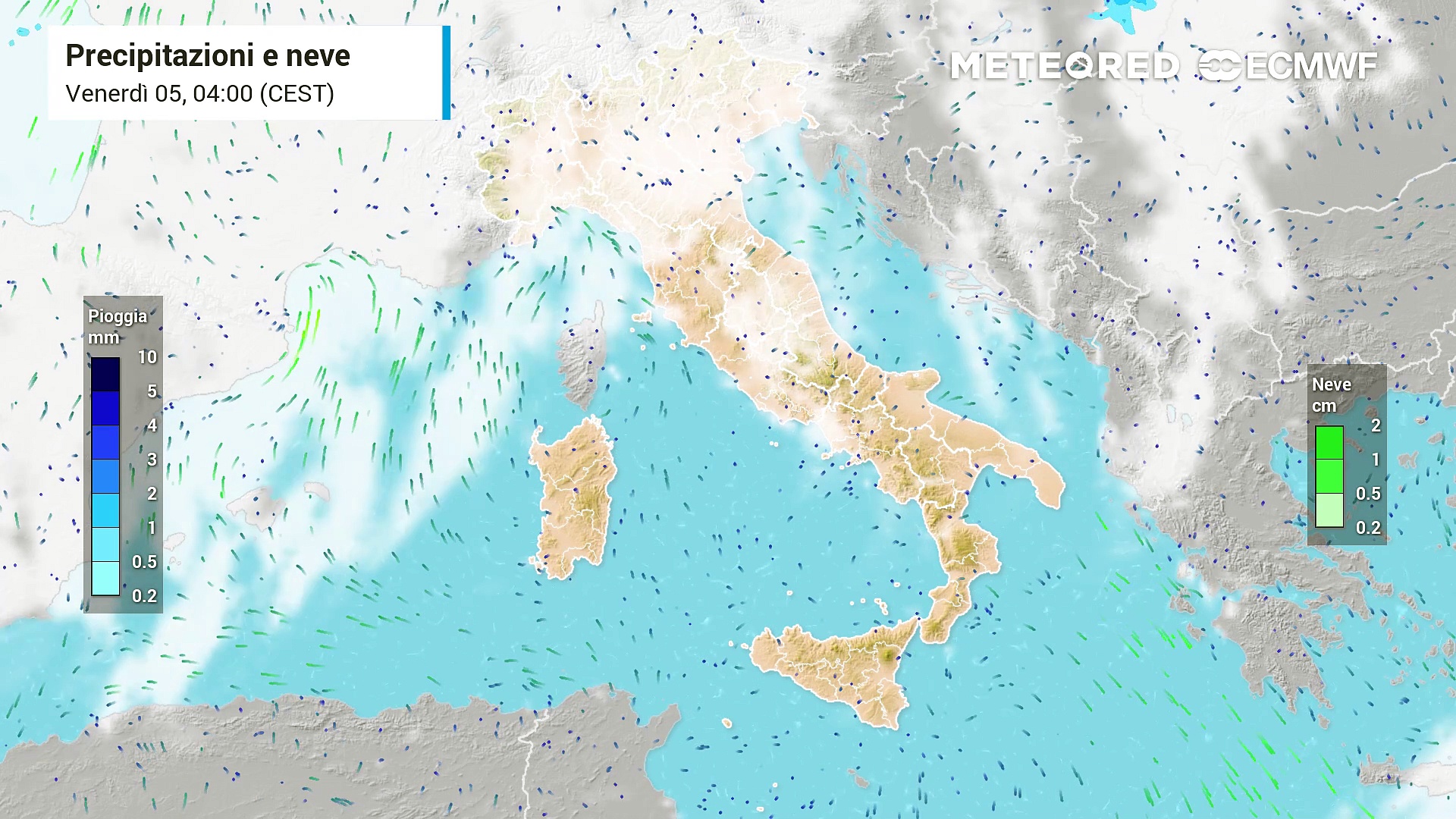 Video Le previsioni meteo per il fine settimana: nuvolosità e precipitazioni previste