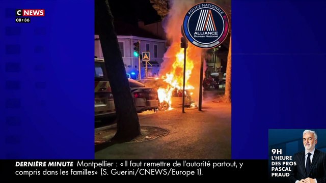 Marseille : Les représailles des dealers qui se vengent en brûlant des voitures de police alors que les opérations XXL se poursuivent dans des cités de la ville