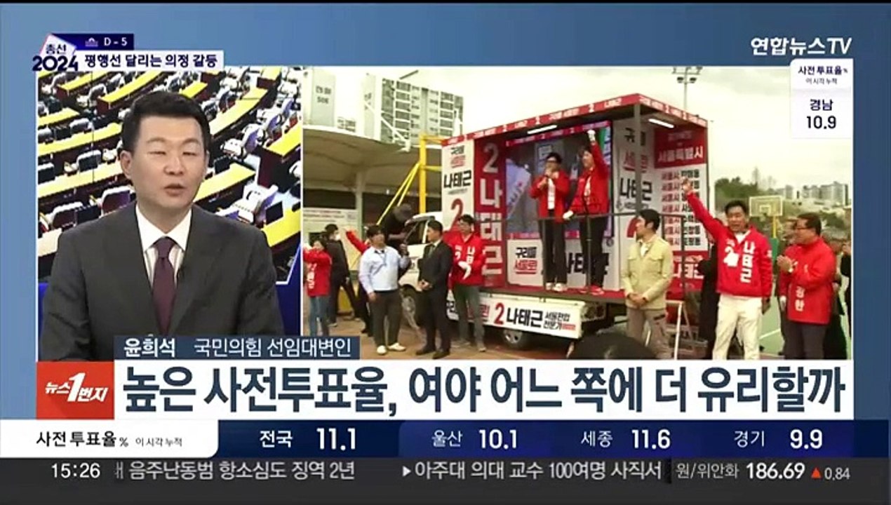 [여의도1번지] 전국 3,565곳 사전투표 시작…여야 지지층 결집 총력전