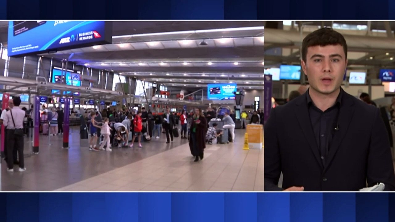 The rain is causing major flight delays and cancellations