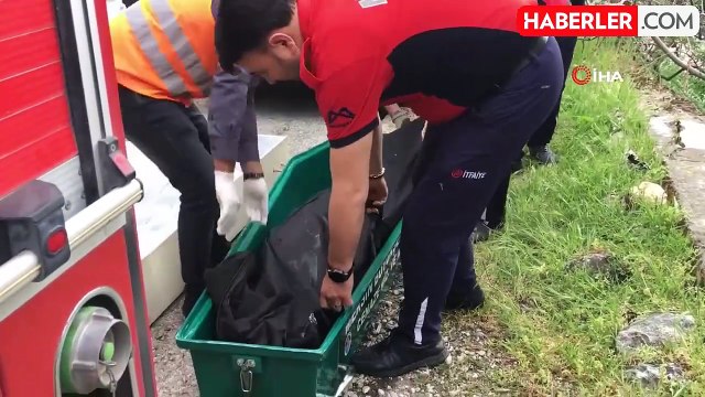 Mersin'de yanarak ölen 3 kişinin cenazeleri adli tıp kurumuna gönderildi