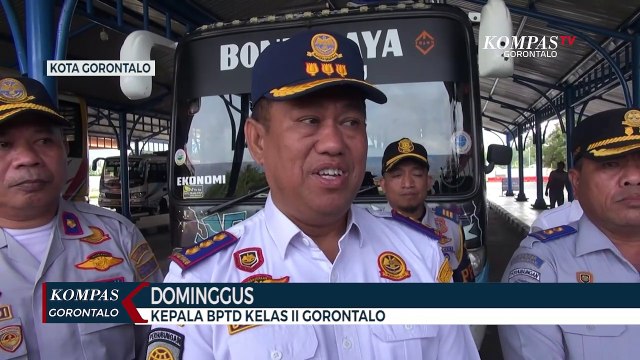 BPTD Kelas II Gorontalo Pastikan Armada Bus di Terminal Dungingi Siap beropersi Saat Mudik Lebaran