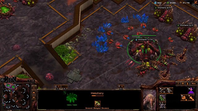 [StarCraft 2] No.0175 Intermediate ZERG player fights A.I.