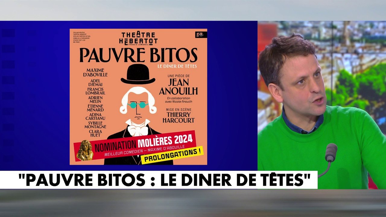 Maxime d'Aboville : «Ce qui est formidable chez Jean Anouilh, c'est qu'il suscite à la fois l'effroi, la terreur et le rire»