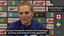 Wiegman gives take on Emma Hayes “male aggression” accusation