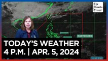 Today's Weather, 4 P.M. | Apr. 5, 2024
