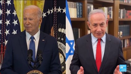 Biden menace d'un changement de politique si Netanyahu ne protège pas les civils de Gaza
