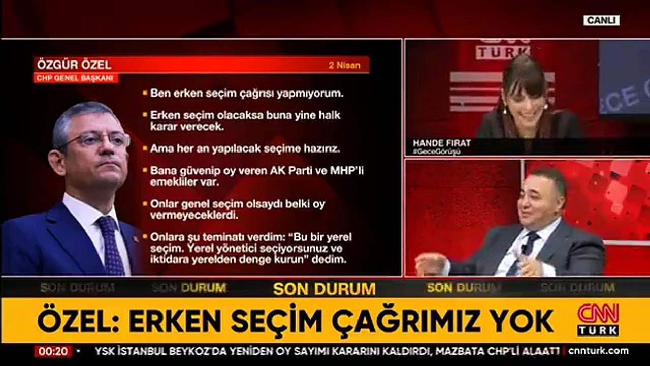 Hande Fırat'ın sunduğu programda yapılan konuşmalar sosyal medyanın gündeminde