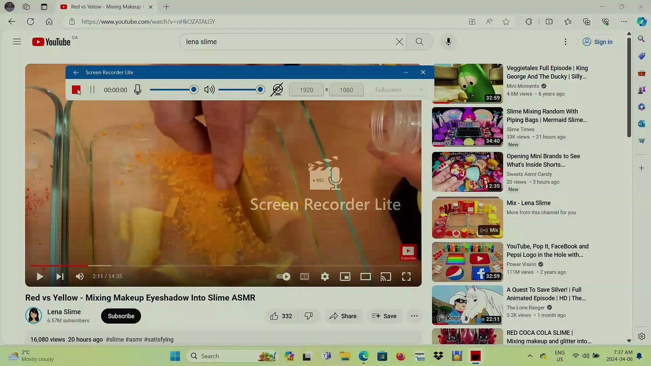 lena slime mcdonalds nail polish and cola balm more slime!
