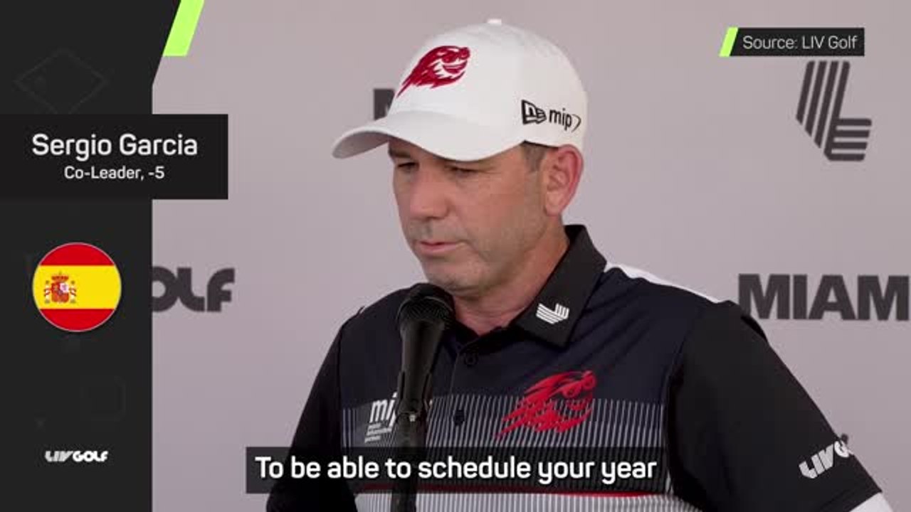 Miami co-leader Garcia reveals LIV move was a 'no-brainer'