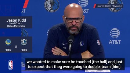 Kidd praises Washington impact in Doncic's absence