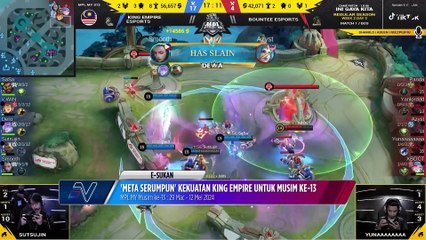 MPLMY Musim 14, KGE lakar kemenangan berturut-turut kali ini tewaskan Bountee