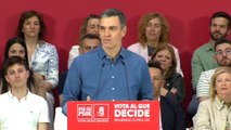 Sánchez, indignado con las leyes 