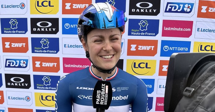 Cyclisme - Paris-Roubaix 2024 - Victoire Berteau : C'est Paris-Roubaix à la maison et je porte le plus beau maillot