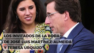 ¿Quién acudirá a la boda de José Luis Martínez-Almeida y Teresa Urquijo Ésta es la lista de invitados