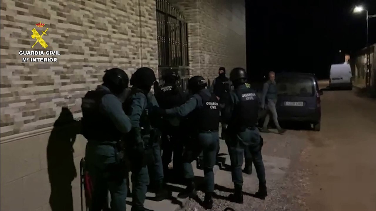 Intervención de la Guardia Civil contra una red de captación de migrantes