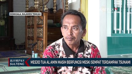Mesjid Tua Al Amin Masih Berfungsi Meski Sempat Terdampak Tsunami