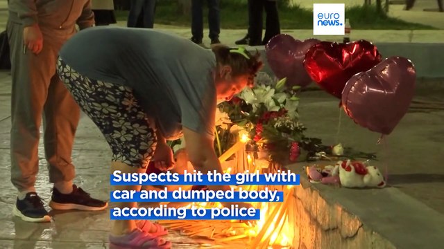 Serbia police arrest 2 men accused of hitting 2-year-old girl with car and dumping her body