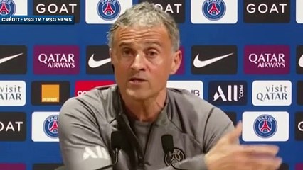 Luis Enrique est satisfait du staff médical du PSG