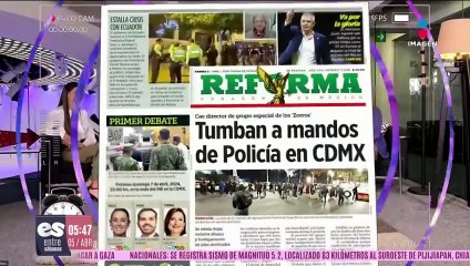 Primeras planas de los periódicos | 5 de abril de 2024