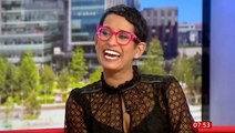 Naga Munchetty halts Death in Paradise star Ralf Little’s BBC Breakfast interview: ‘You saying I’m old?’
