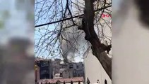 İstanbul'da korkutan yangın! Binaları alevler sardı