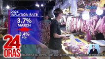 3.7% na pagmahal ng bilihin at serbisyo nitong Marso, mas mabilis sa 3.4% nung Pebrero | 24 Oras