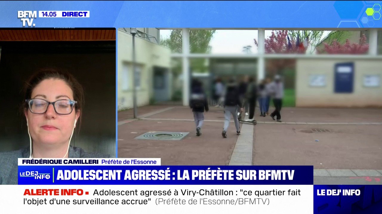 Adolescent agressé à Viry-Châtillon: "Dans ce collège il n'y a eu aucun signe avant-coureur", souligne la préfète de l'Essonne