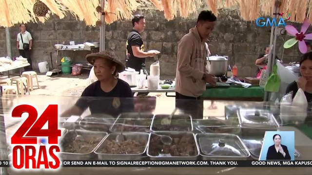 Ilang pagkaing Pinoy, pwedeng ma-enjoy sa food bazaar sa Intramuros at Rizal Park | 24 Oras