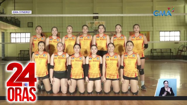 San Sebastian at San Beda, excited na sa volleyball tournament simula April 7 sa GTV | 24 Oras