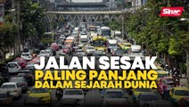 Jalan sesak paling panjang dalam sejarah dunia