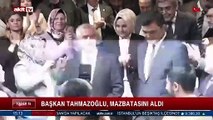 Başkan Tahmazoğlu, mazbatasını aldı