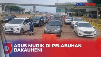 H-5 Jelang Lebaran, Pemudik Padati Pelabuhan Bakauheni