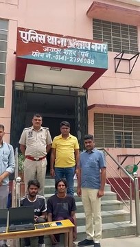 स्मैक पीने के लिए चुराते थे वाहन, दो शातिर बदमाश गिरफ्तार