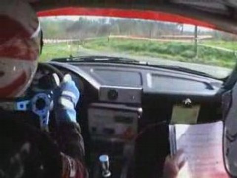 Caméra embarquée ES2 rallye des Côtes de Garonne 2008
